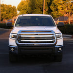 Spec-D 14-21 Tundra LED Bar Turnk signal Headlights Black
