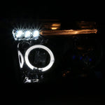Spec-D 07-13 Tundra Sequoia Halo ProJector Headlights Chrome