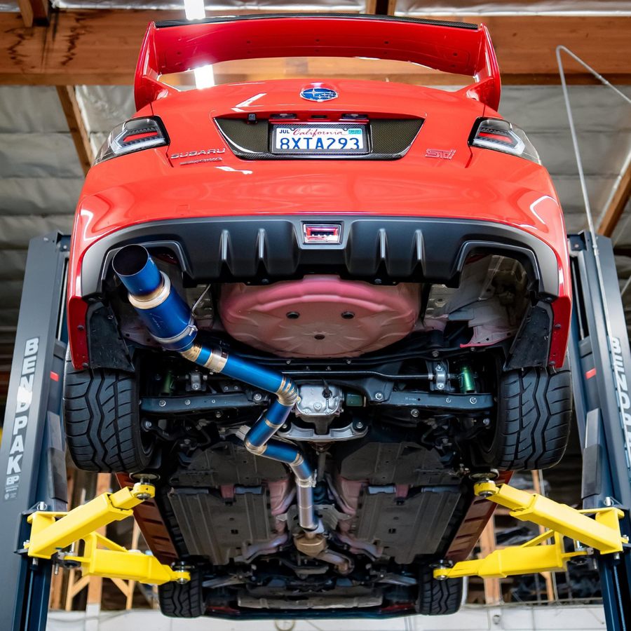 2015 - 2021 Subaru WRX/STI AFD F1 Titanium Single Exit Catback Exhaust