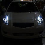 Spec-D 06-08 Toyota Yaris Projector Headlights Smoked 3Dr