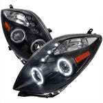 Spec-D 06-08 Toyota Yaris Projector Headlights Smoked 3Dr
