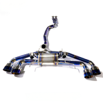 Titanium Catback Exhaust System for Nissan GT‑R 3.8L V6