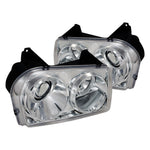 Spec-D 05-10 Chrysler 300 Projector Headlights Chrome/Clear Lens