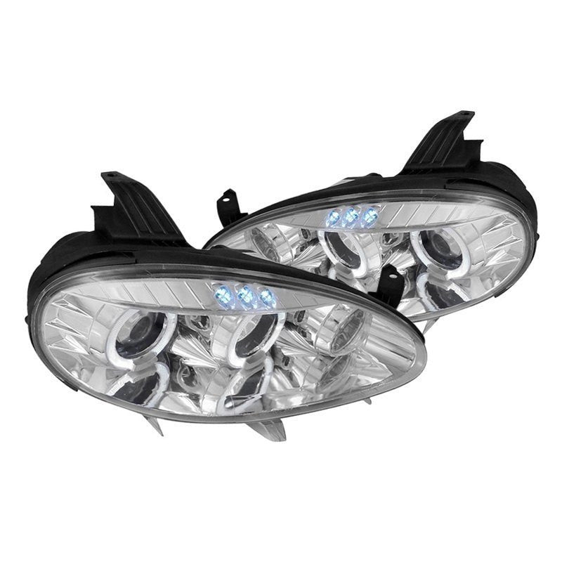 Spec-D 01-05 Mazda Miata MX-5 Projector Headlights Chrome/Clear