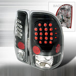 Spec-D 97-04 Dodge Dakota LED Tail Lights Black