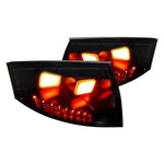 Spec-D 99-06 Audi TT LED Tail Lights V2 Black Housing Smoked Lens