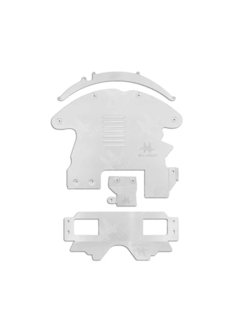 Catalytic converter anti-theft shield for Toyota Prius Gen 3 2010-2015 by Miller CAT