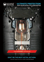 Toyota Prius Gen 5 2023-2026 Cat Shield