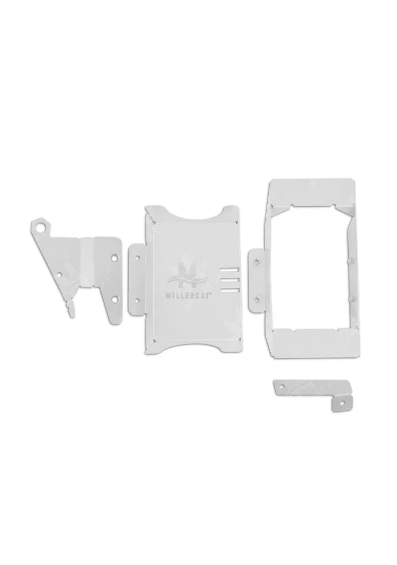Catalytic converter anti-theft shield for Toyota RAV4 Hybrid 2019-2025 by Miller CAT