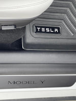 Tesla Logo Emblem for WeatherTech Floor Mats - Model S, X, 3, and Y
