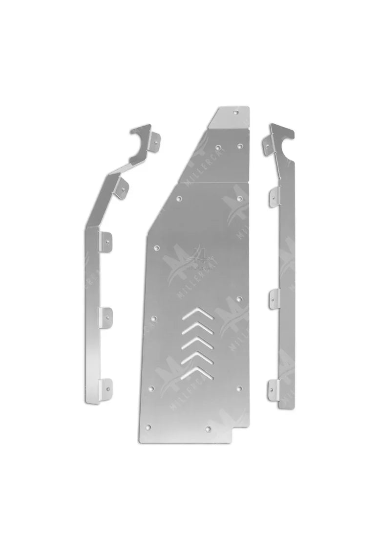 Catalytic converter anti-theft shield for Toyota Tacoma Hybrid 2.4L 2024-2026 by Miller CAT