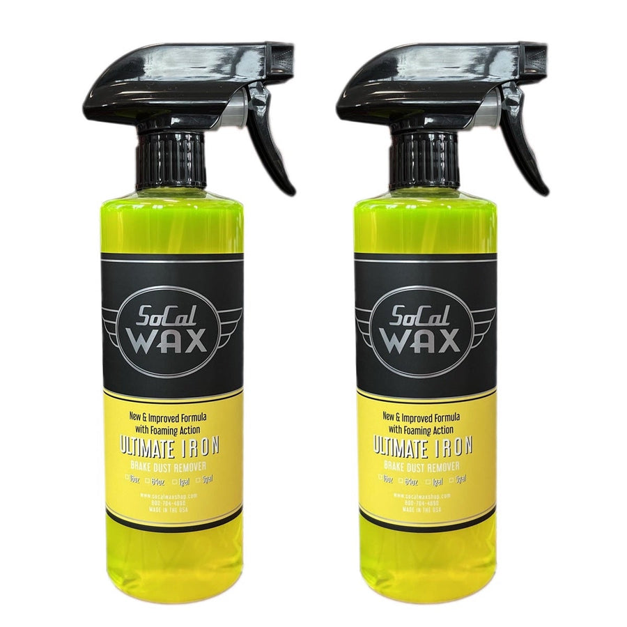 Ultimate Iron color-changing wheel cleaner bundle of 2 by SoCal Wax Shop