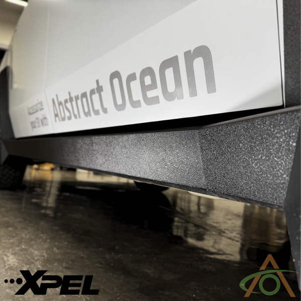 Xpel Armor Rocker Protection for Cybertruck by Abstract Ocean