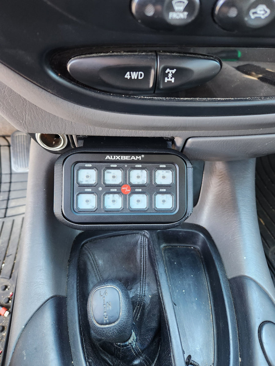 1st Gen 2001-2007 Toyota Sequoia/Tundra Auxbeam 6/8 Switch Panel Ashtray Mount