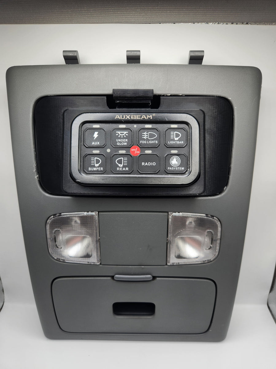 2005-2011 Toyota Tacoma Auxbeam 6/8/8XL Overhead Switch Panel Mount