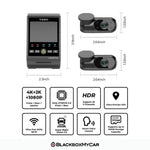 VIOFO A229 Pro 4K UHD 3-Channel Dash Cam