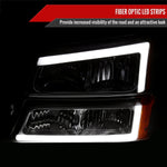 Spec-D 02-06 Avalanche/03-07 Silverado Bumper Lights OEM Style