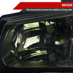 Spec-D 02-06 Avalanche/03-07 Silverado OEM Style Bumper Lights Smoked