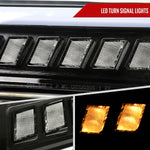 Spec-D 03-06 Chevy Silverado GMC Sierra Headlights Halo Black/Smoked
