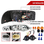 Spec-D 01-06 GMC Yukon/XL Denali/02-06 GMC Sierra Halo Bumper Lights