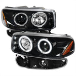 Spec-D 01-06 GMC Yukon/XL Denali/02-06 GMC Sierra Bumper Lights Black