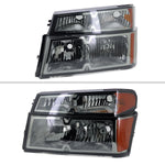 Spec-D 04-12 Chevy Colorado GMC Canyon Tail Lights Black Red