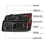 Spec-D 04-12 Chevy Colorado GMC Canyon Tail Lights Black Red