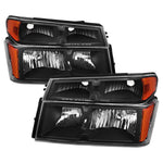Spec-D 04-12 Colorado/GMC Canyon Headlights OEM Style Black