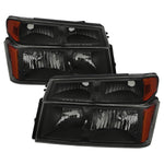 Spec-D 04-12 Colorado/GMC Canyon OE Headlights/Corner Lights Smoked