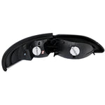 Spec-D 94-98 Ford Mustang 1PC Crystal Headlights Chrome/Smoked