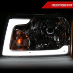Spec-D 01-11 Ranger Headlights OEM Style/Amber Corner Lamp Chrome