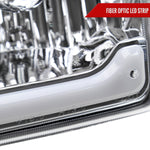 Spec-D 01-11 Ranger Headlights OEM Style/Amber Corner Lamp Chrome