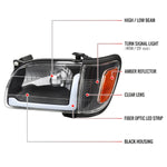 Spec-D 01-04 Tacoma Bar OE Style Corner Lamps and Headlights Black
