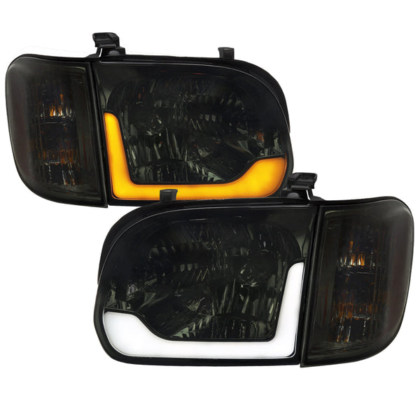 Spec-D 05-06 Toyota Tundra Tail Lights Sequential Smoked