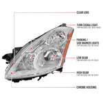 Spec-D 10-12 Nissan Altima Driver Headlight OEM Chrome Replacement