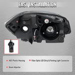 Spec-D 05-10 Cobalt Pontiac G5/Pursuit Projector Headlights Black