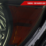 Spec-D 15-22 Chevy Colorado Headlights OEM Style Black/Smoked Lens