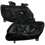 Spec-D 15-22 Chevy Colorado Headlights OEM Style Black/Smoked Lens