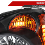 Spec-D 05-06 Honda CR-V OEM Style JP with Headlights Black