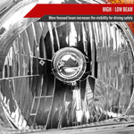 Spec-D 07-11 Honda CR-V OEM Style Headlights Chrome/Clear