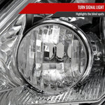 Spec-D 07-11 Honda CR-V OEM Style Headlights Chrome/Clear