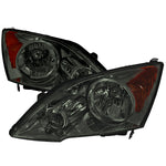 Spec-D 07-11 Honda CR-V OE Style Chrome w/ Smoked Lens Headlights