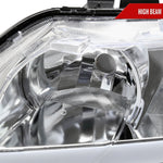 Spec-D 06-11 Honda Civic 4DR 4DR OE Style LED Strip Headlights Chrome