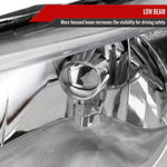 Spec-D 06-11 Honda Civic 4DR Headlights OEM Style Chrome