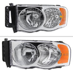 Spec-D 02-05 Ram 1500/ 03-05 Ram 2500 3500 Headlights OEM Style Chrome