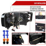Spec-D 02-05 Ram 1500/03-05 Ram 2500/3500 Tube /Smoked Headlights