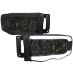 Spec-D 02-05 Ram 1500/03-05 Ram 2500/3500 Tube /Smoked Headlights
