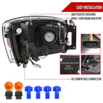 Spec-D 06-08 Ram 1500/06-09 Ram 2500 3500 Tube with Headlights