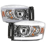 Spec-D 06-08 Ram 1500/06-09 Ram 2500 3500 Tube with Headlights