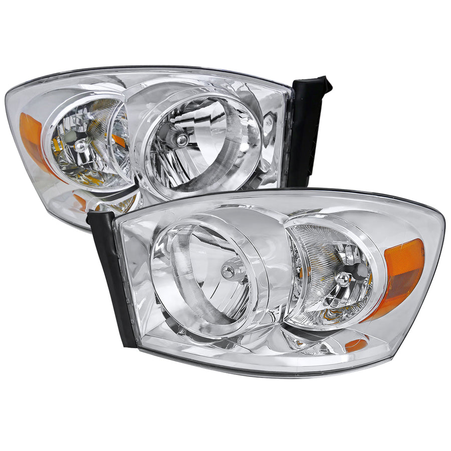 Spec-D 06-08 Ram 1500/06-09 Ram 2500 3500 OE Style Headlights